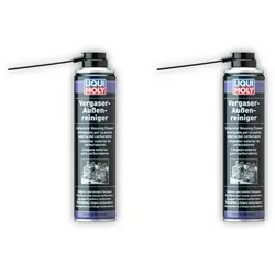 2x Reiniger LIQUI MOLY 3325 Vergaser-Außen-Reiniger Entfetter Außenreiniger 400ml