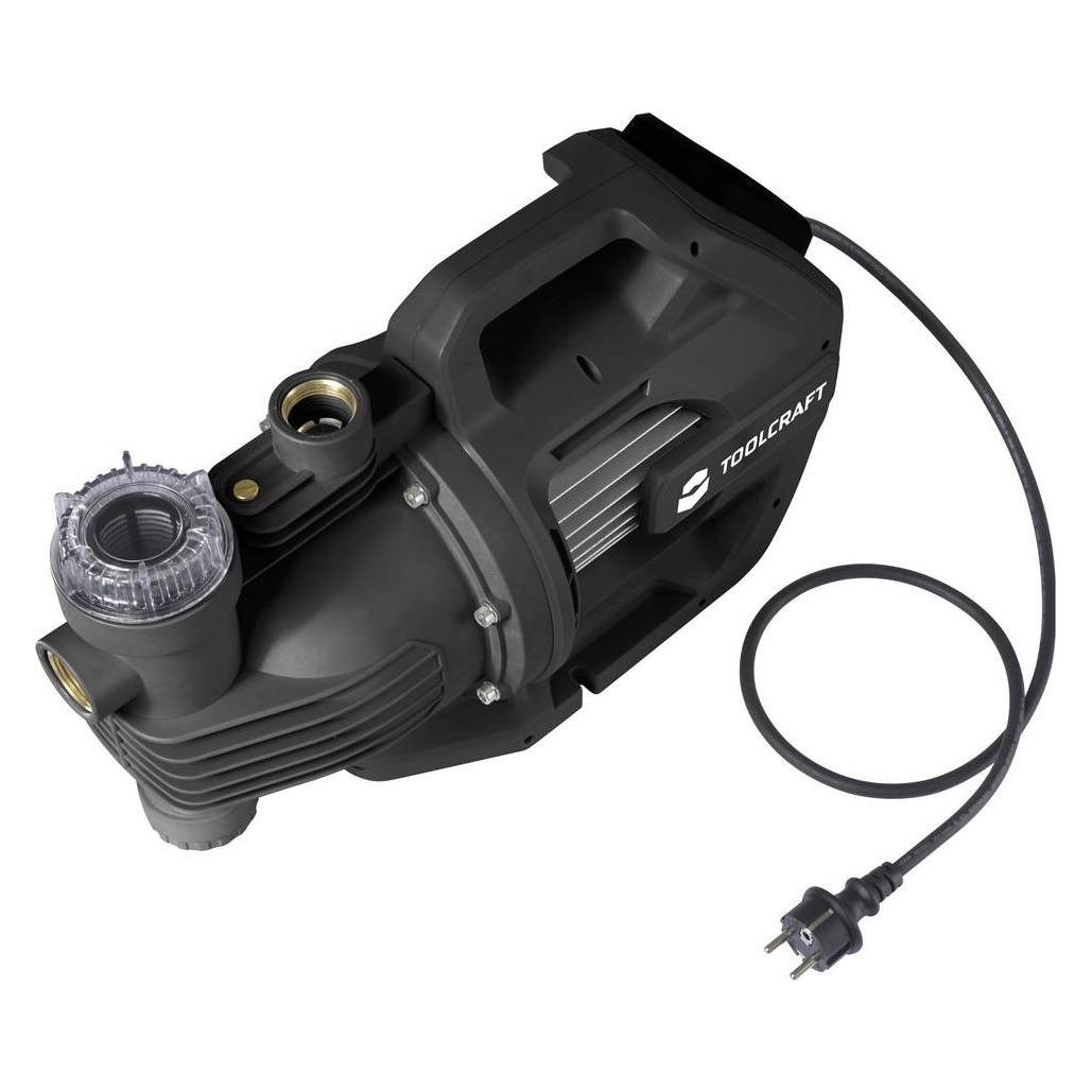 Toolcraft JGP110062BN Gartenpumpe mit Filter 5500 l/h 48 m (Gartenpumpe) (TO-10218693)