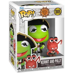 Funko POP! – Muppet Treasure Island – Kermit & Polly – Vinyl-Sammelfigur