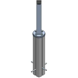 Bodenhülse für Prostor P6 - kupfer