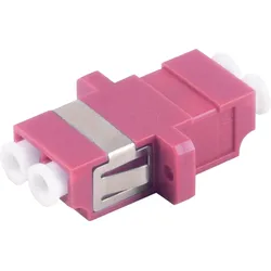 SHVP BS07-60013 - LWL Kupplung, LC / LC, Duplex, violett