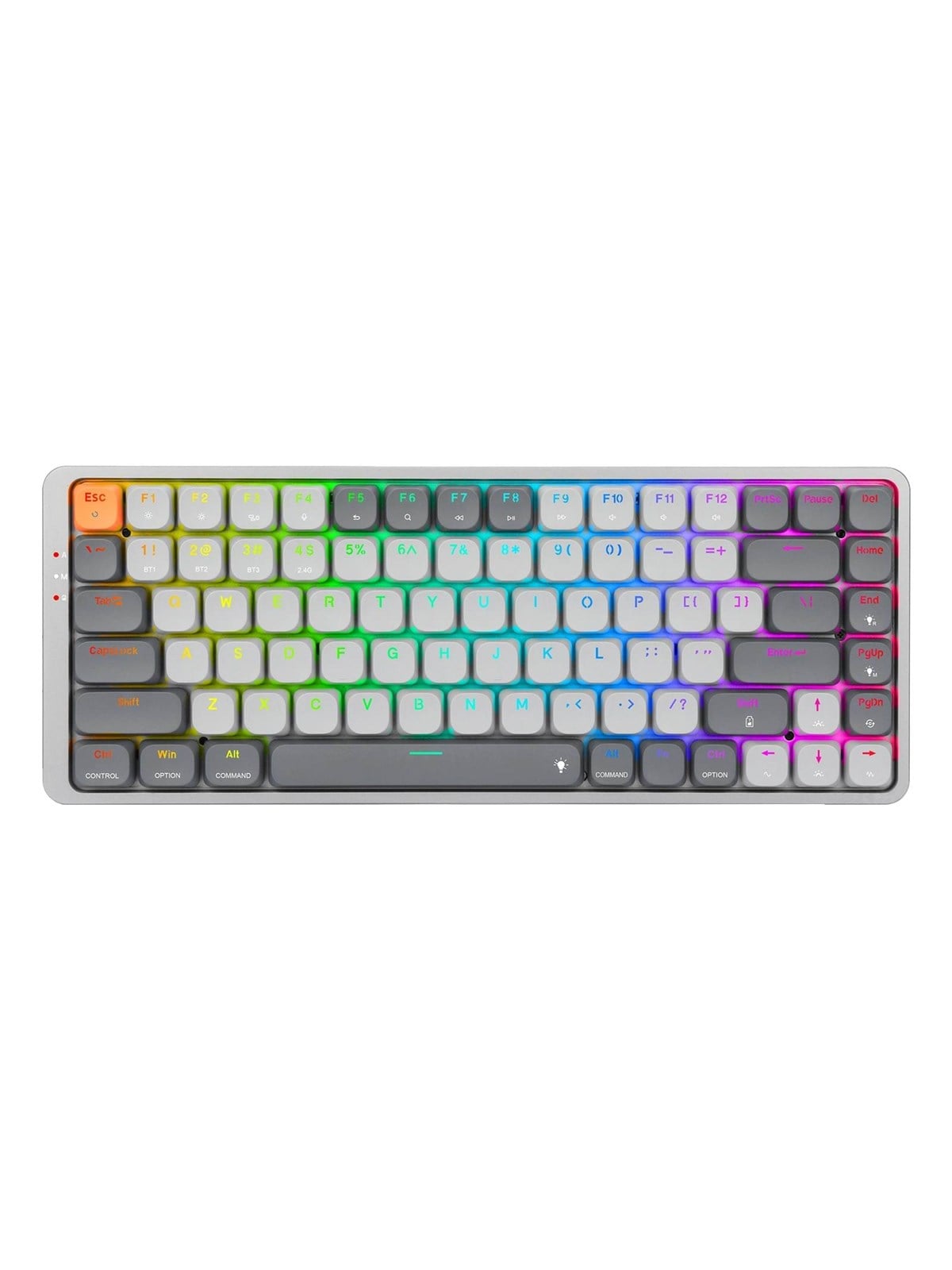 REDRAGON K652GG-RGB-PRO Azure keyboard - Gaming Tastatur - 65% - Englisch (US) - Grau
