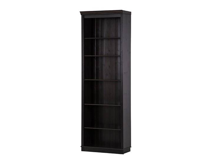 Anita-bibliothèque Avec 5 Étagères En Pin Marron Foncé