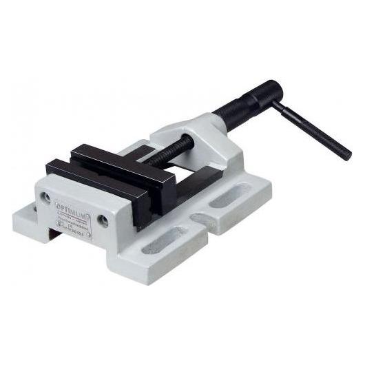 Optimum Maschinenschraubstock Backenbreite 100mm Spannweite 100mm, Bauhöhe 64mm (100 mm) (3052610)