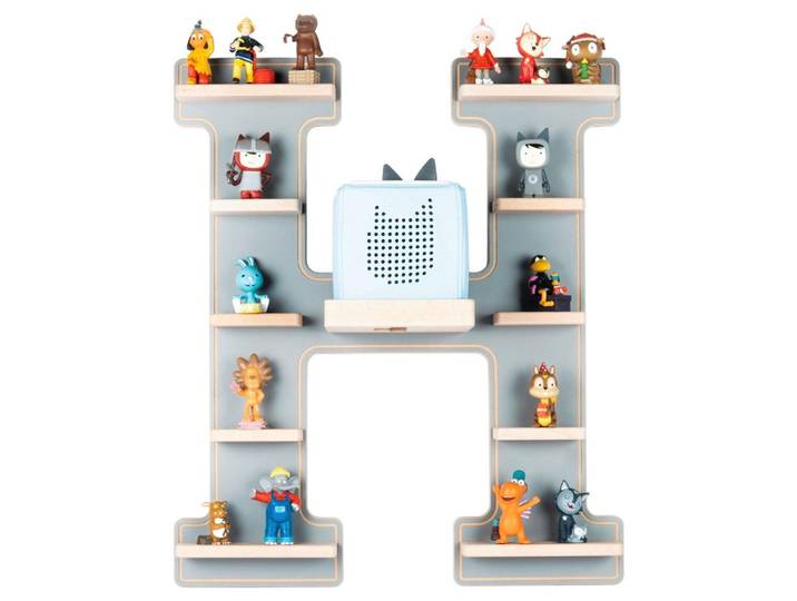 Kinderregal Boarti Grau B: 46 cm