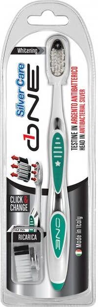 Perfetti Van Melle Silver Care One Cepillo Dental Blanqueado 1ud