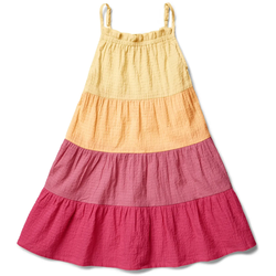 Tchibo - Kinder-Webkleid - Mädchen - Gr. 122/128 - orange