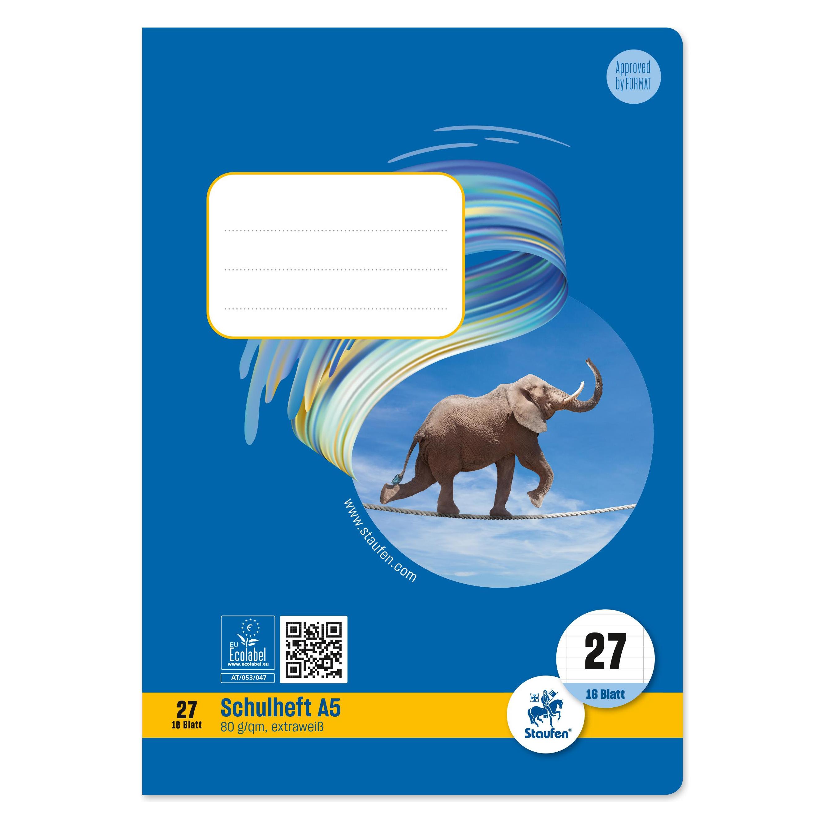 Staufen Heft A5 16BL Lin27 (A5, Weicher Einband) (040516027)