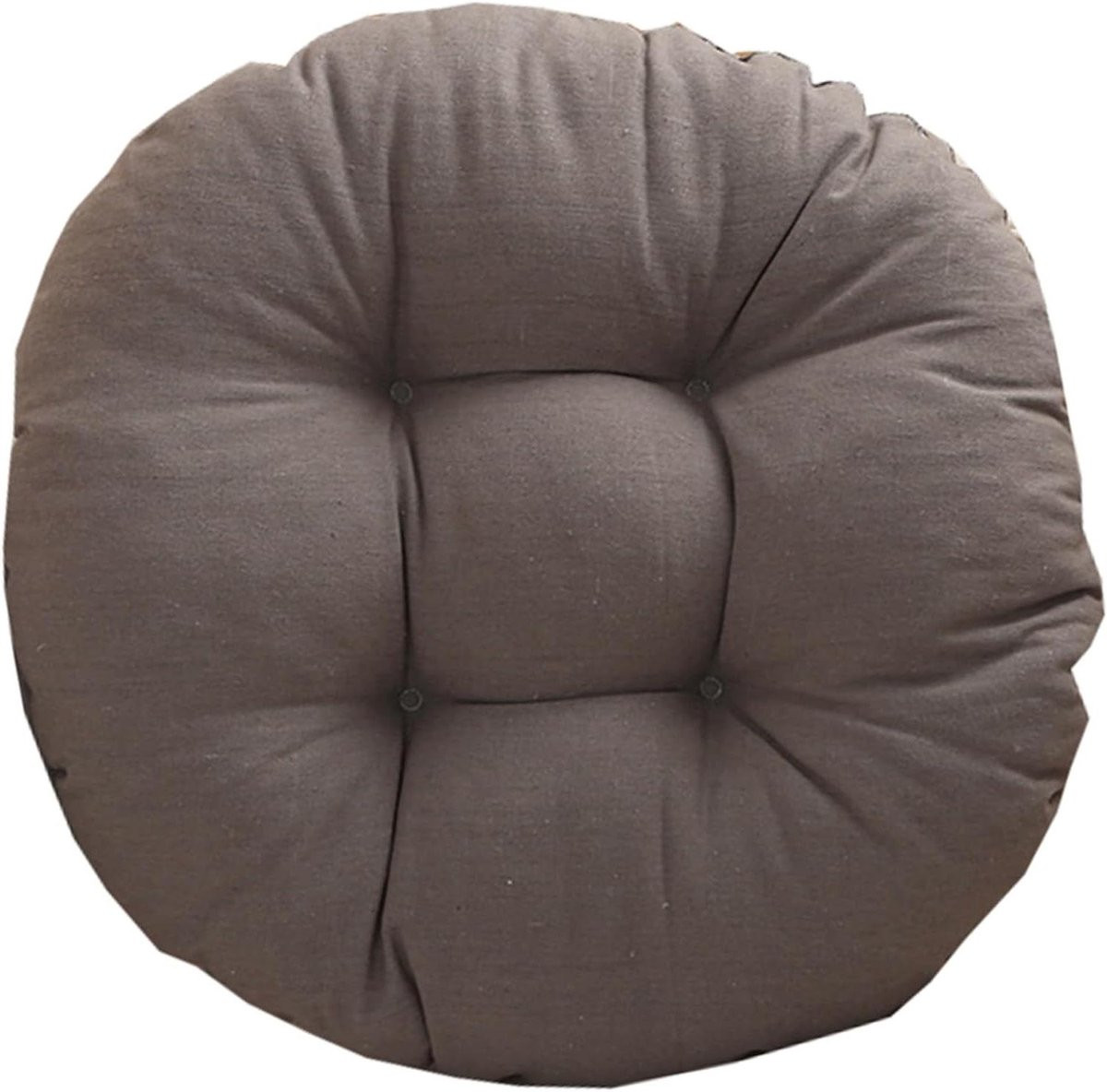 Rond Zitkussen Blauw - 50 cm