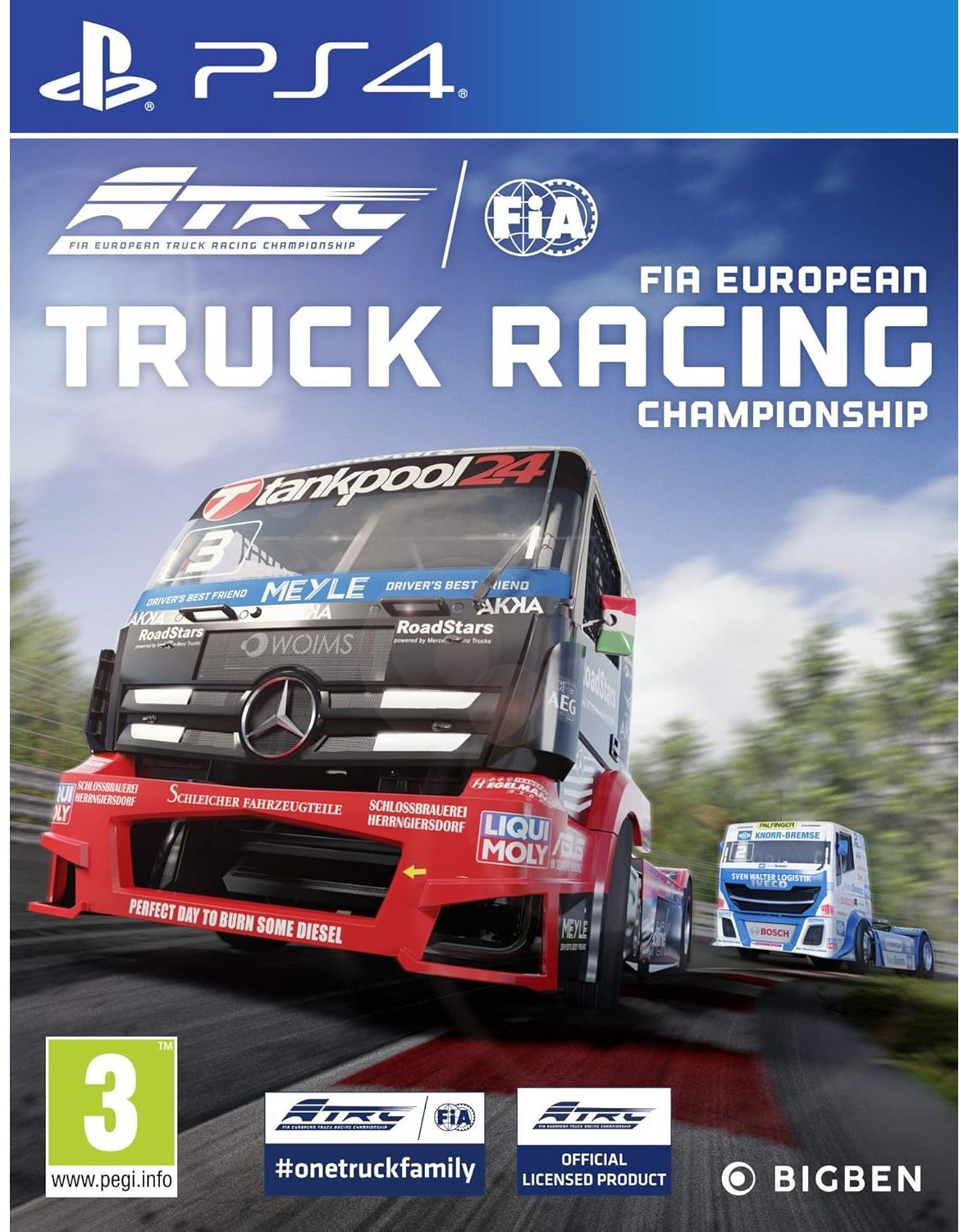 Fia European Truck Racing Championship (PS4), Used - Good