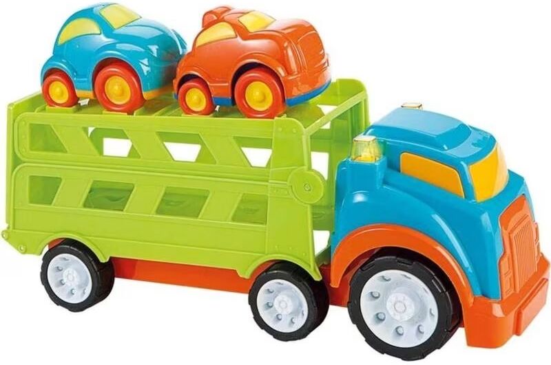 Toy Planet Camión Porta-Vehículos Con Coches De Juguete Multicolor 18 Meses Unisex