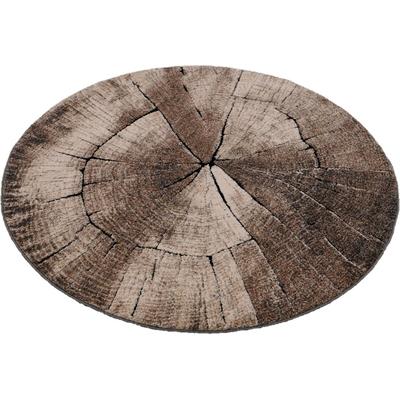 Teppich MERINOS "Ibiza 605" Gr. 9, braun, H:13mm Ø:120cm, Kunstfaser, Teppiche, Teppich, Wohnzimmer