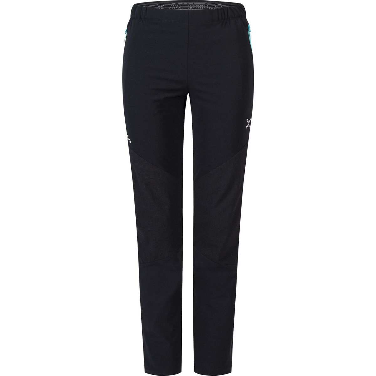 Montura Mountain Fast Pants Woman nero/care blue (9028) S MPLS02W-TS286-9028-S
