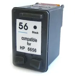 Kompatible Druckerpatrone HP 56 schwarz, black - C6656AE