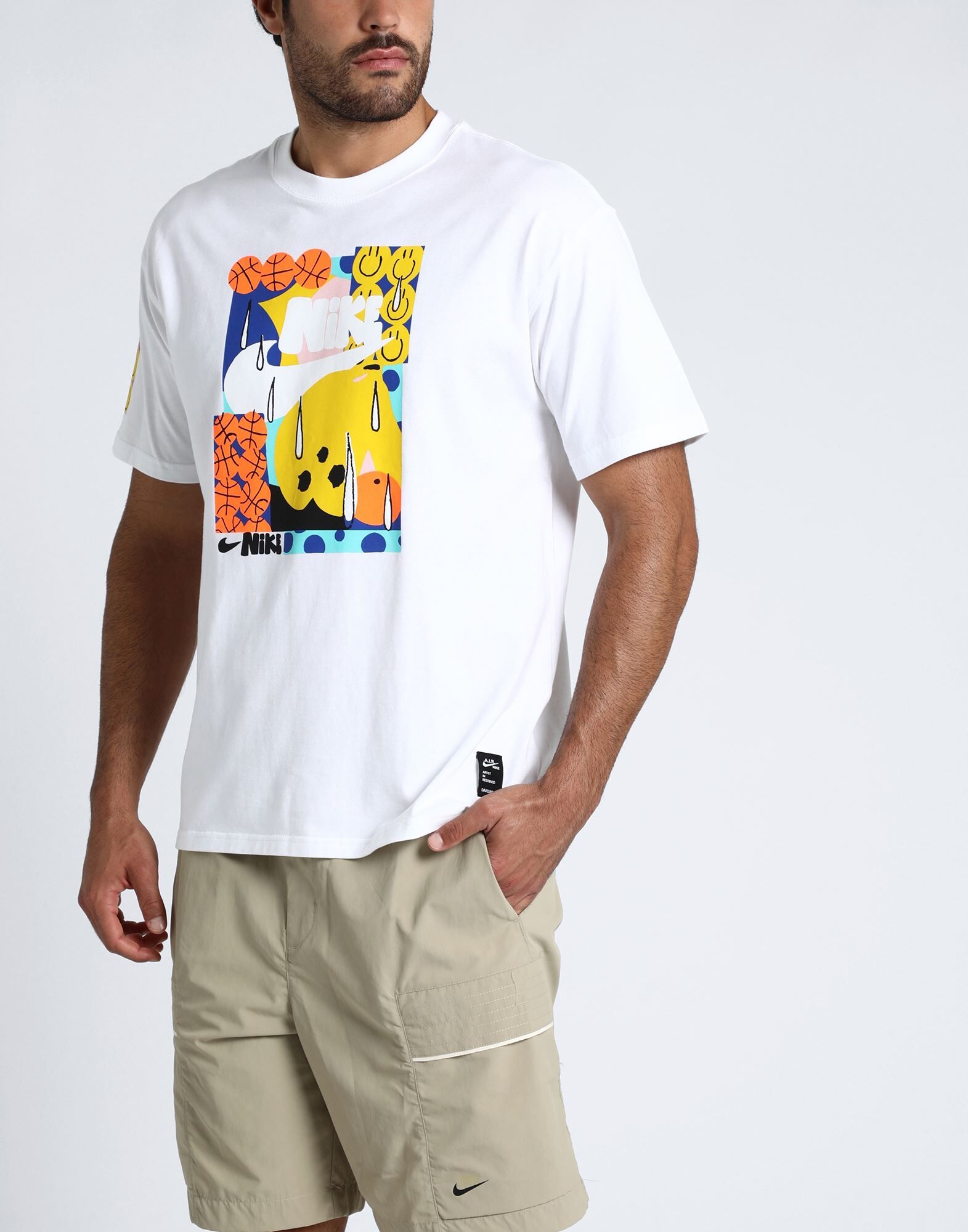 Nike Camiseta Hombre Blanco M Hombre