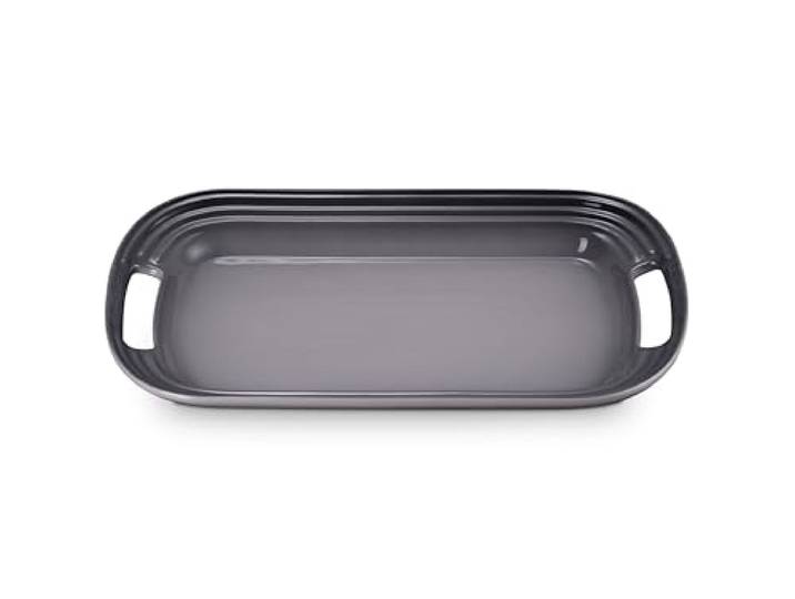 Le Creuset Steingut-Servierplatte, oval, 41,3 cm, Austern