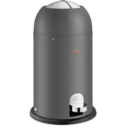 Wesco Kickmaster, Abfalleimer, Grau