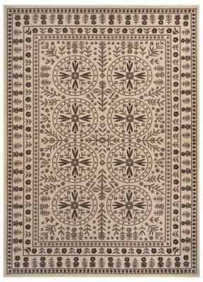 World Rug Gallery Traditional Folk Floral Power Loomed Indoor Area Rug