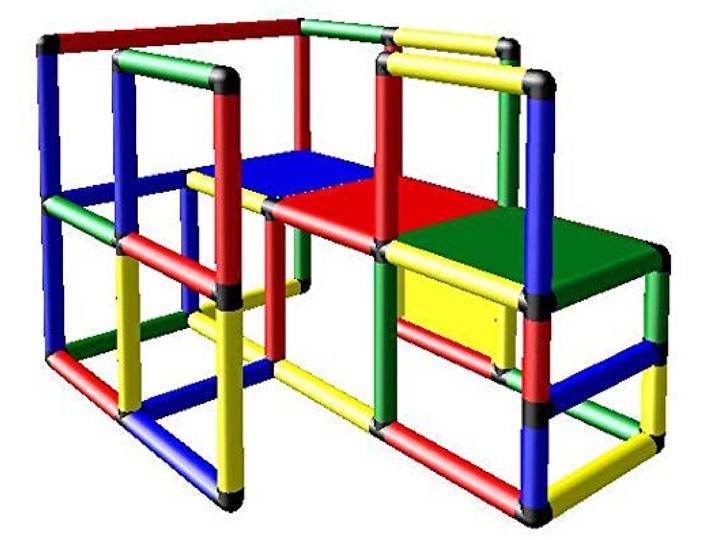 move and stic Moveandstic Baukasten IDEAL Einsteiger ab 12 Monate geeignet 235 Teile