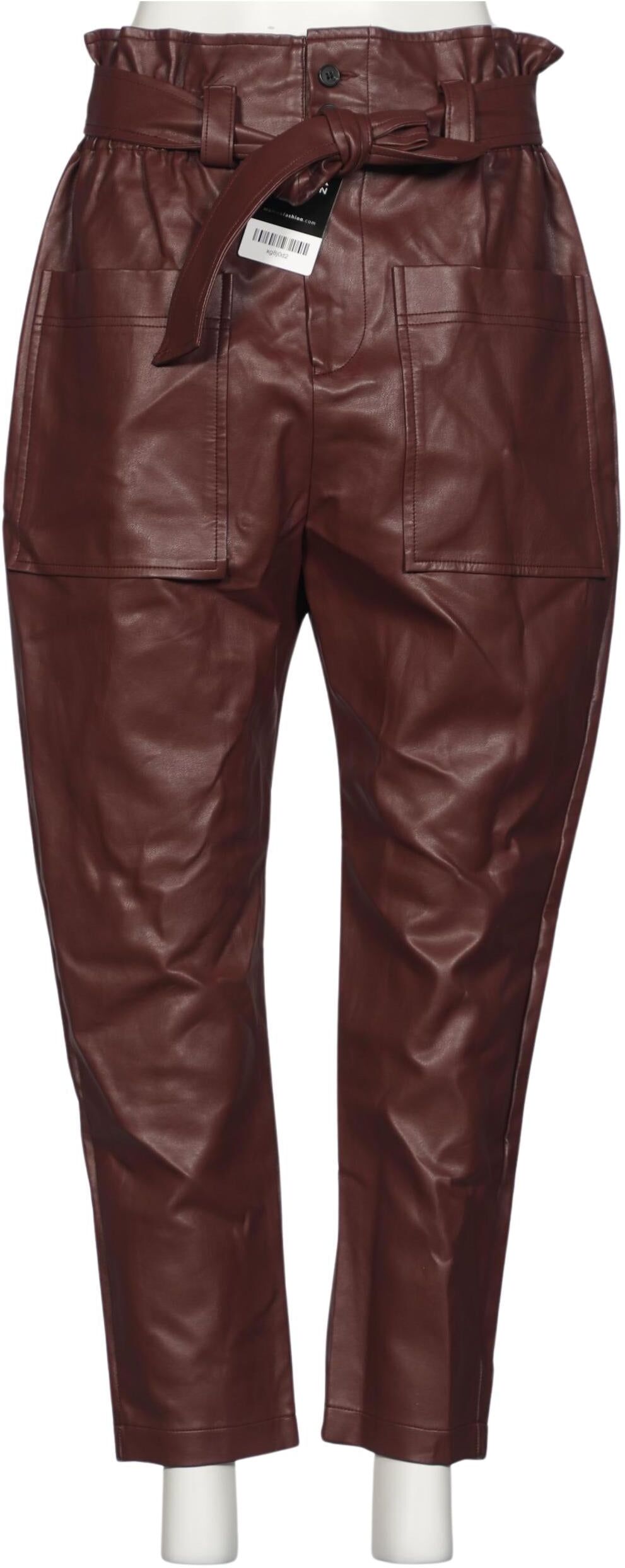 The Frankie Shop Damen Stoffhose, Braun, Gr. S, Kunstleder - Second Hand