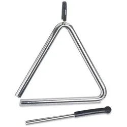 Latin Percussion LP LPA121 professionelle 6 Triangel High Pitch (Perkussion), Perkussion