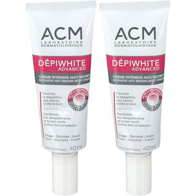 ACM DépiWhite Advanced Crème intensive anti-taches x2 2x40 ml Creme
