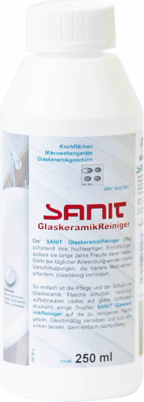 Sanit vitrocéramique 3018 250 ml, flacon
