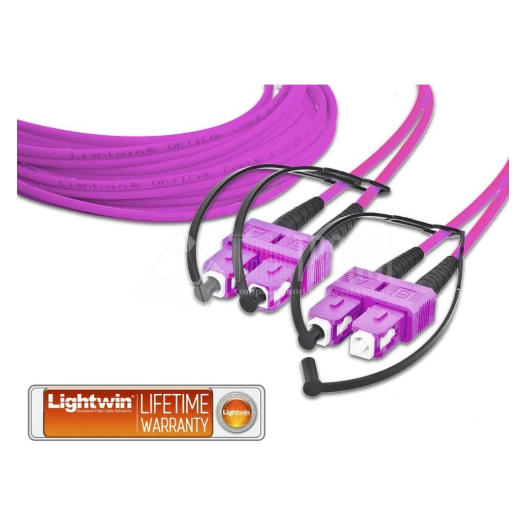 Lightwin Patchkabel,Multimode SC-SC 2m OM4 (2 m) (LDP-50 SC-SC 2.0 OM4)