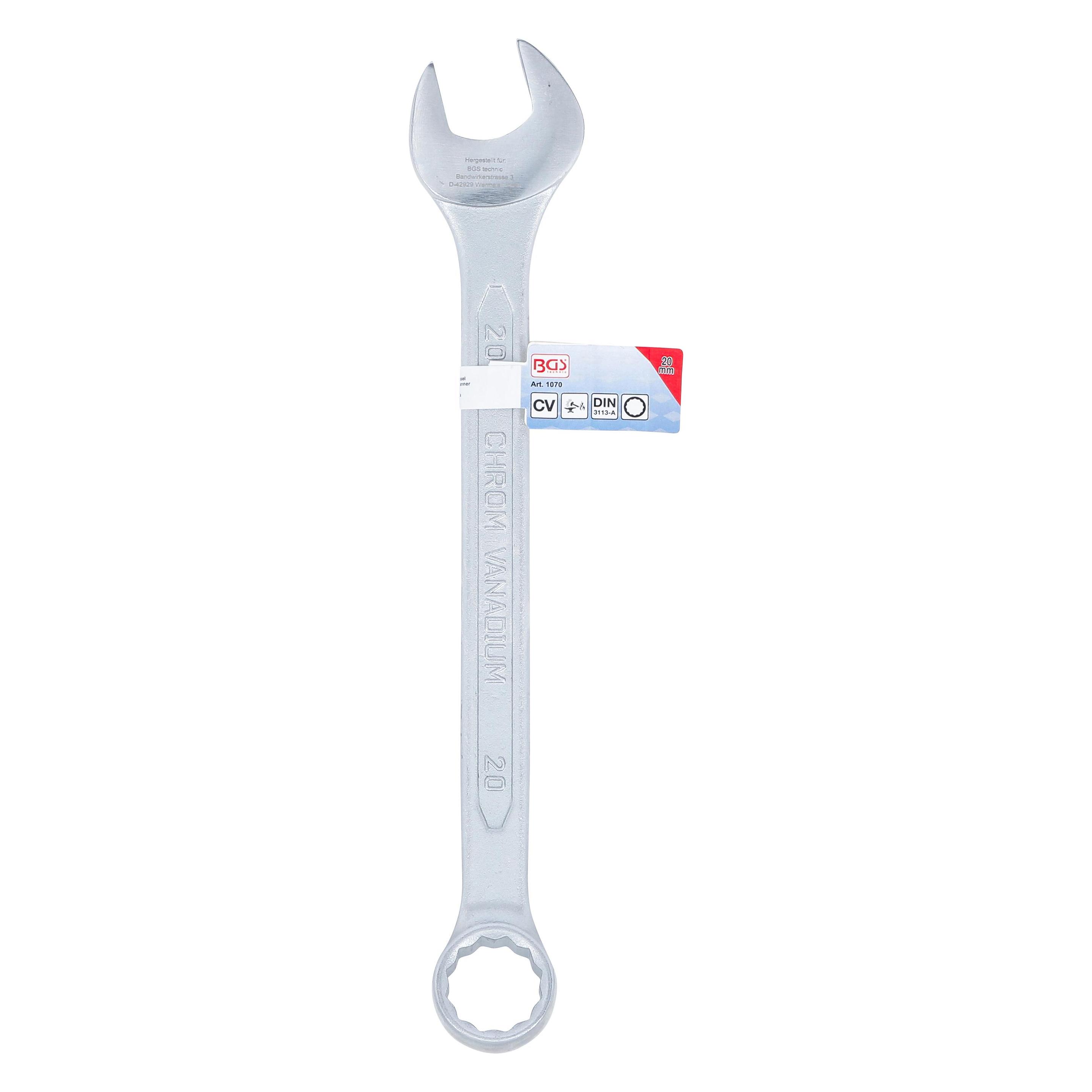 BGS Maul-Ringschlüssel SW 20 mm (20 mm) (1070)