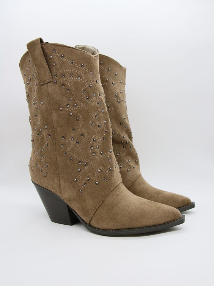 Bellucci Westernstiefel in Khaki - 39