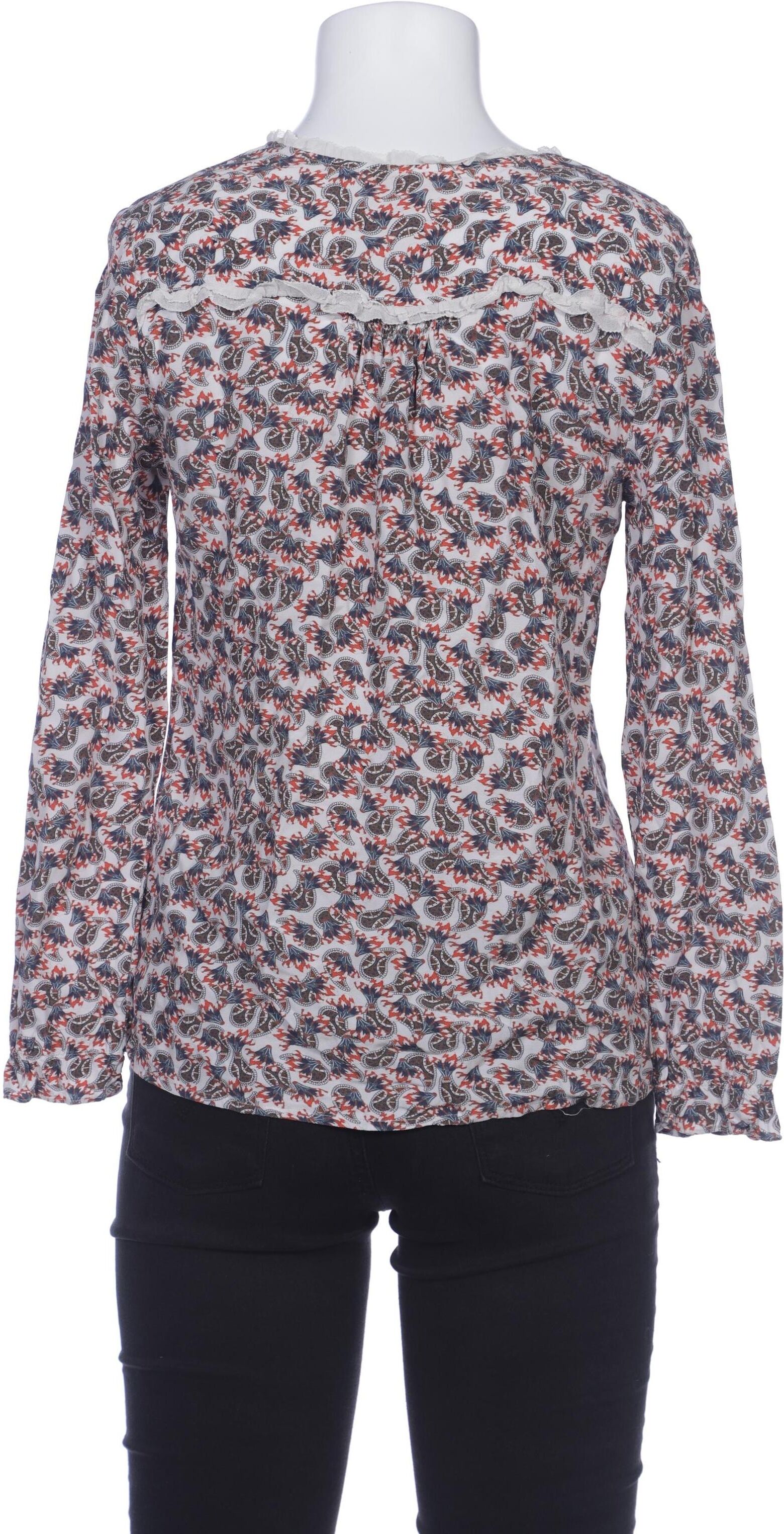 Custommade Damen Bluse, Mehrfarbig, Gr. EU 34, Viskose - Second Hand