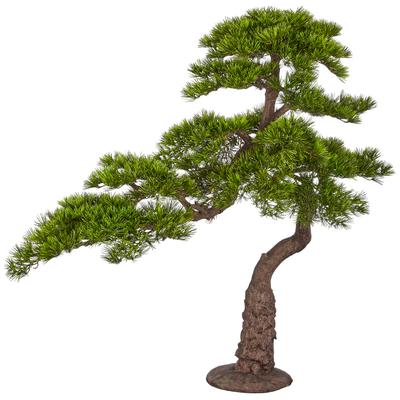 Kunstbonsai CREATIV GREEN "Bonsai Pinus sylvestris", grün, B:130cm H:120cm, Obermaterial: 100% Kunststoff, Kunstpflanzen, in beeindruckender Größe