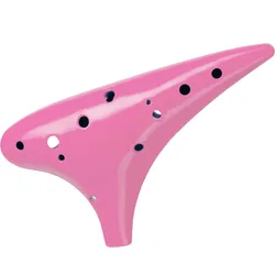 Classic Cantabile Okarina Kunststoff Pink