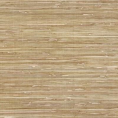 Grasscloth Elmhurst 32.7 Ft. x 20.5 In. Vinyl Brown Horizontal Faux Grasscloth Wallpaper Covering