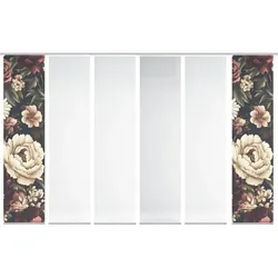 Schmidt Schiebevorhang Lazlo 6er Set Polyester Bunt