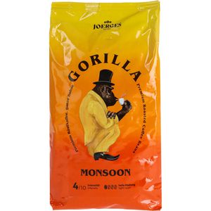 Gorilla Kaffee Monsoon, ganze Bohnen, 100% Arabica, 1 kg