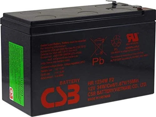CSB HR1234W F2, 12V, 9Ah