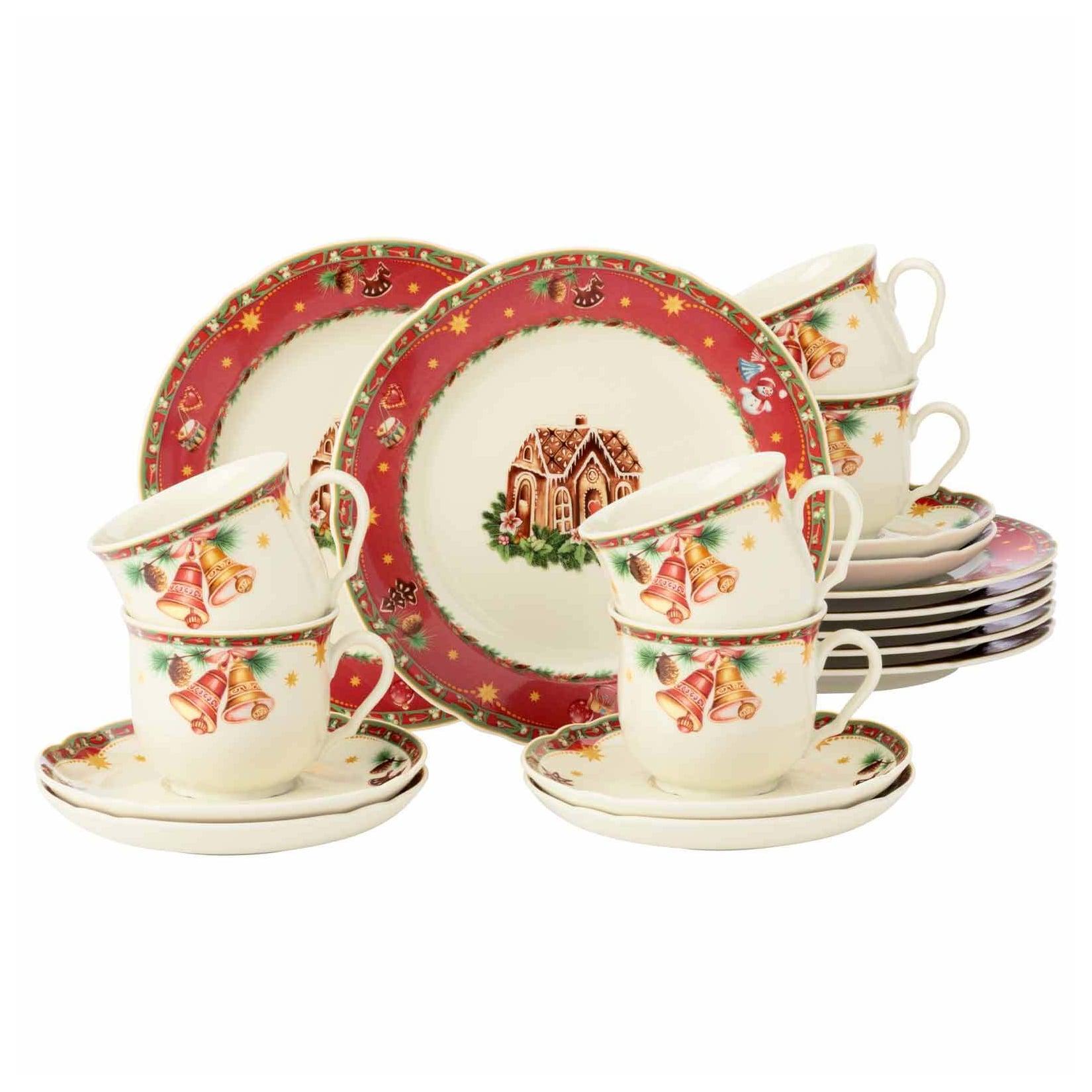 Seltmann Weiden Kaffeeservice Marieluise Weihnachtsnostalgie 18-tlg.