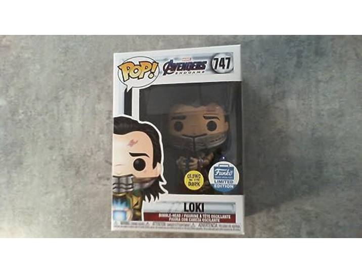 Funko 51288 Pop! Marvel: Avengers Endgame - Loki Glow in the Dark Exclusief #747