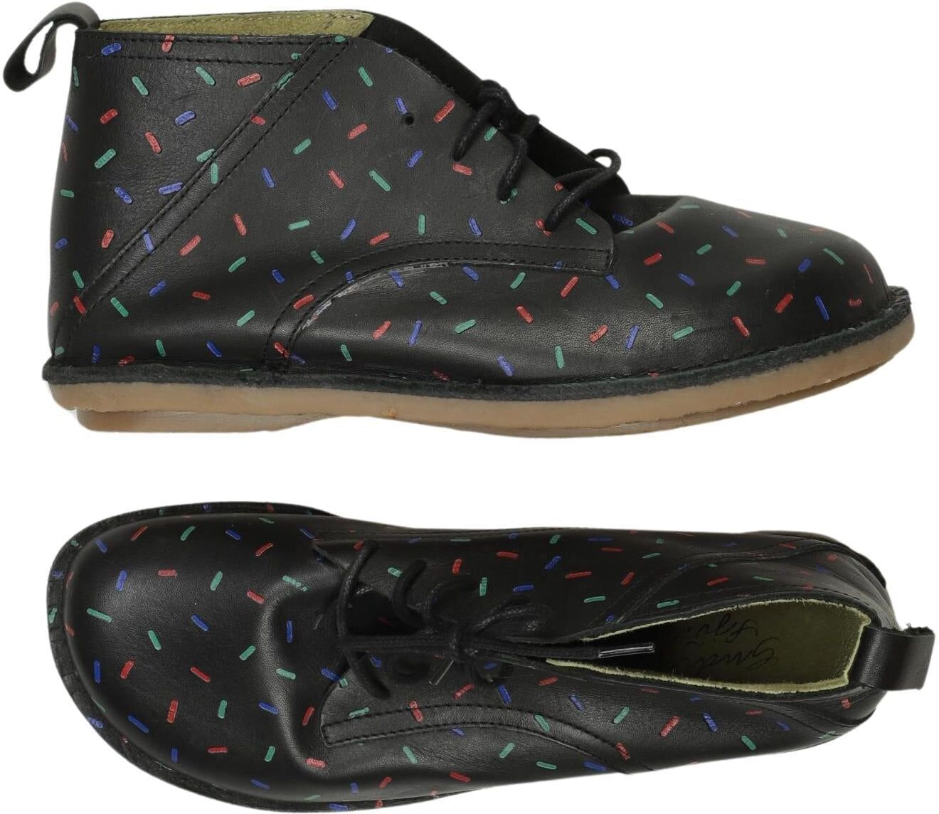 Gudrun Sjödén Damen Stiefelette, Schwarz, Gr. EU 37, Leder - Second Hand