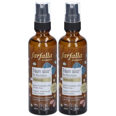 Farfalla Aromakids Träum süss Bio-Raumspray 75 ml x2 2x75 Ätherisches Öl
