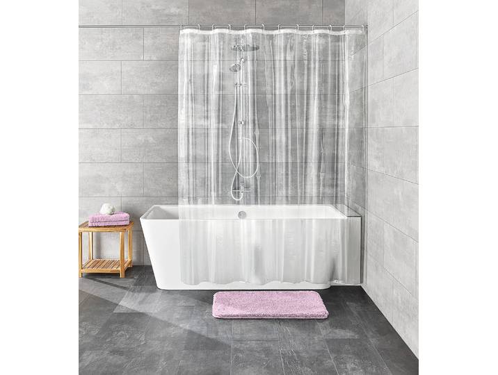 Rideau de douche Claro PEVA Transparent/Translucide 180 x 200 x 0cm