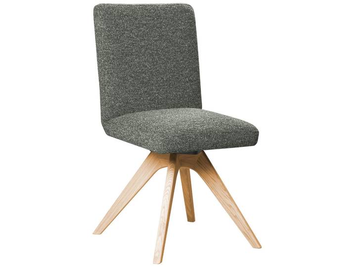 Linea Natura Stuhl, Graugrün, Holz, Eiche, vollmassiv, eckig, 47x89x60 cm, Stoffauswahl, Typenauswahl, Esszimmer, Stühle, Esszimmerstühle, Vierfußstühle