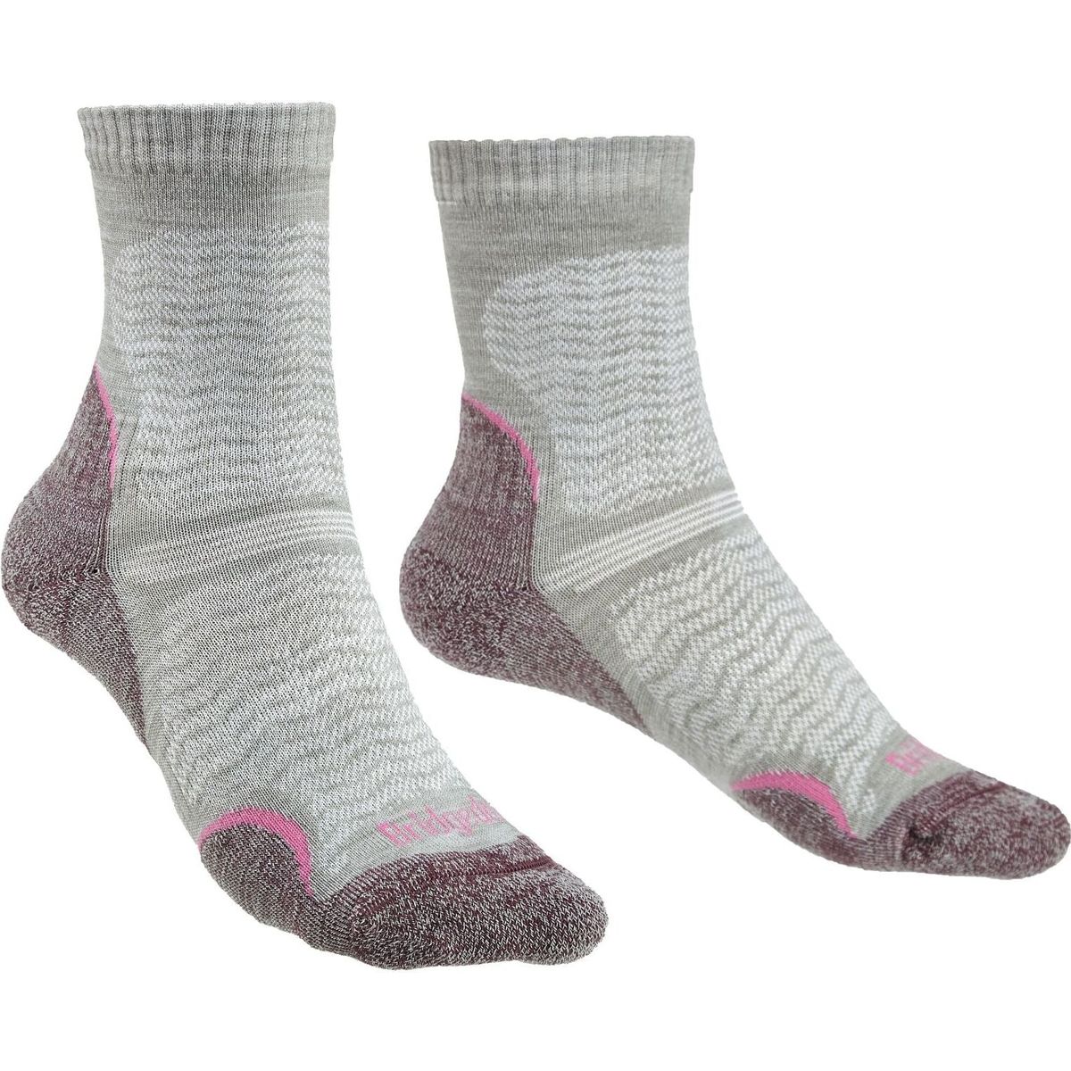 Bridgedale Hike Ultralight Performance Crew aubergine (390) S 710101-390-S