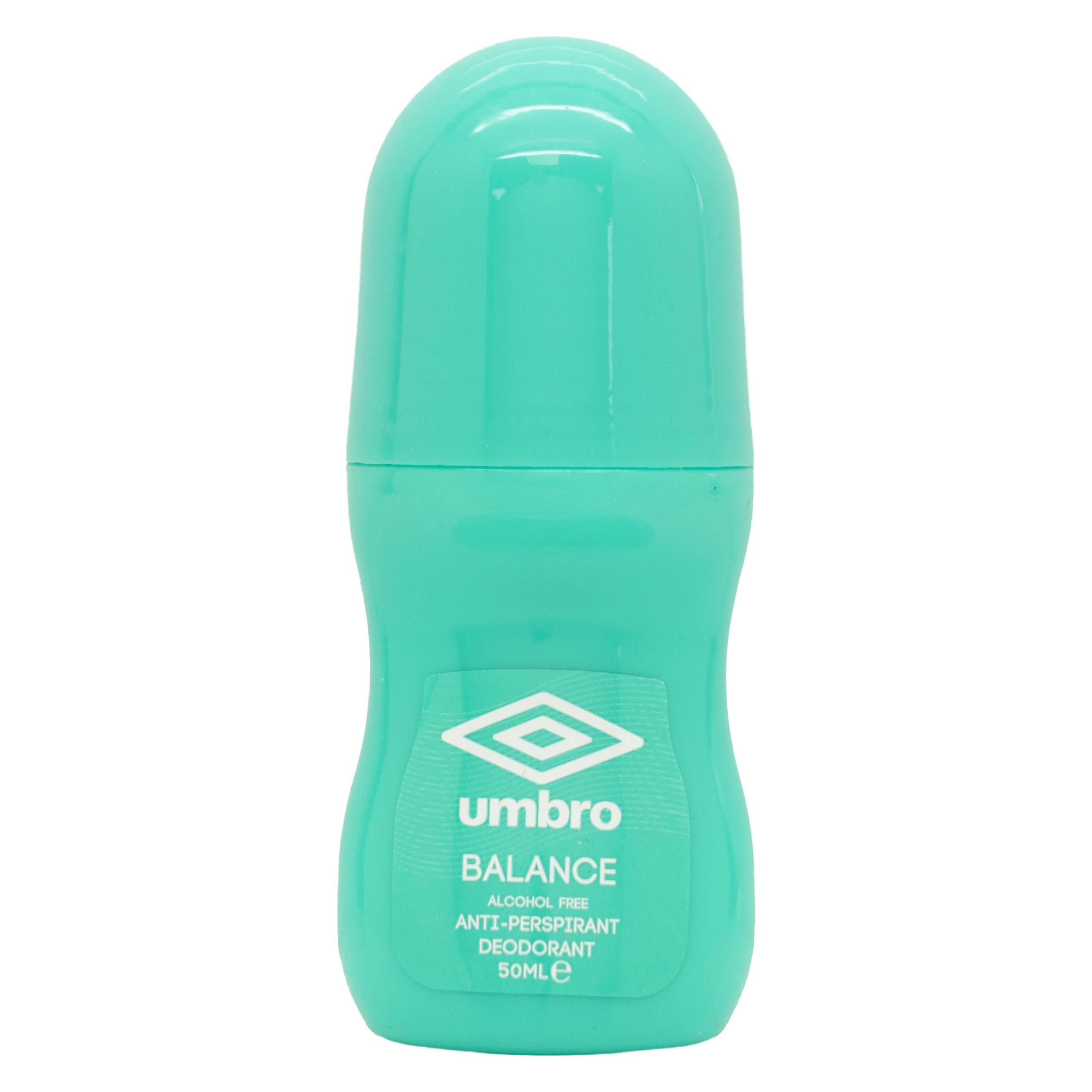 Umbro Alcohol Free Anti Perspirant Roll On 50ml - Balance (Roll-on, 50 ml) (10603031)