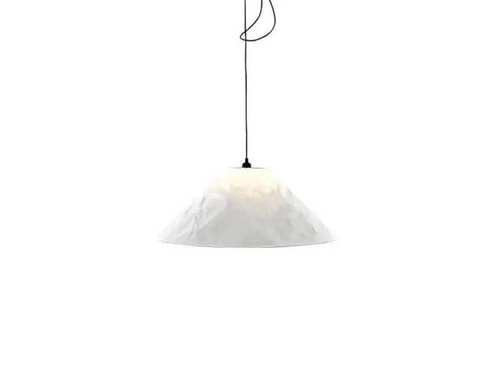INGO MAURER lampe à suspension KNITTERLING (Câble de 450 cm - Papier japonais)