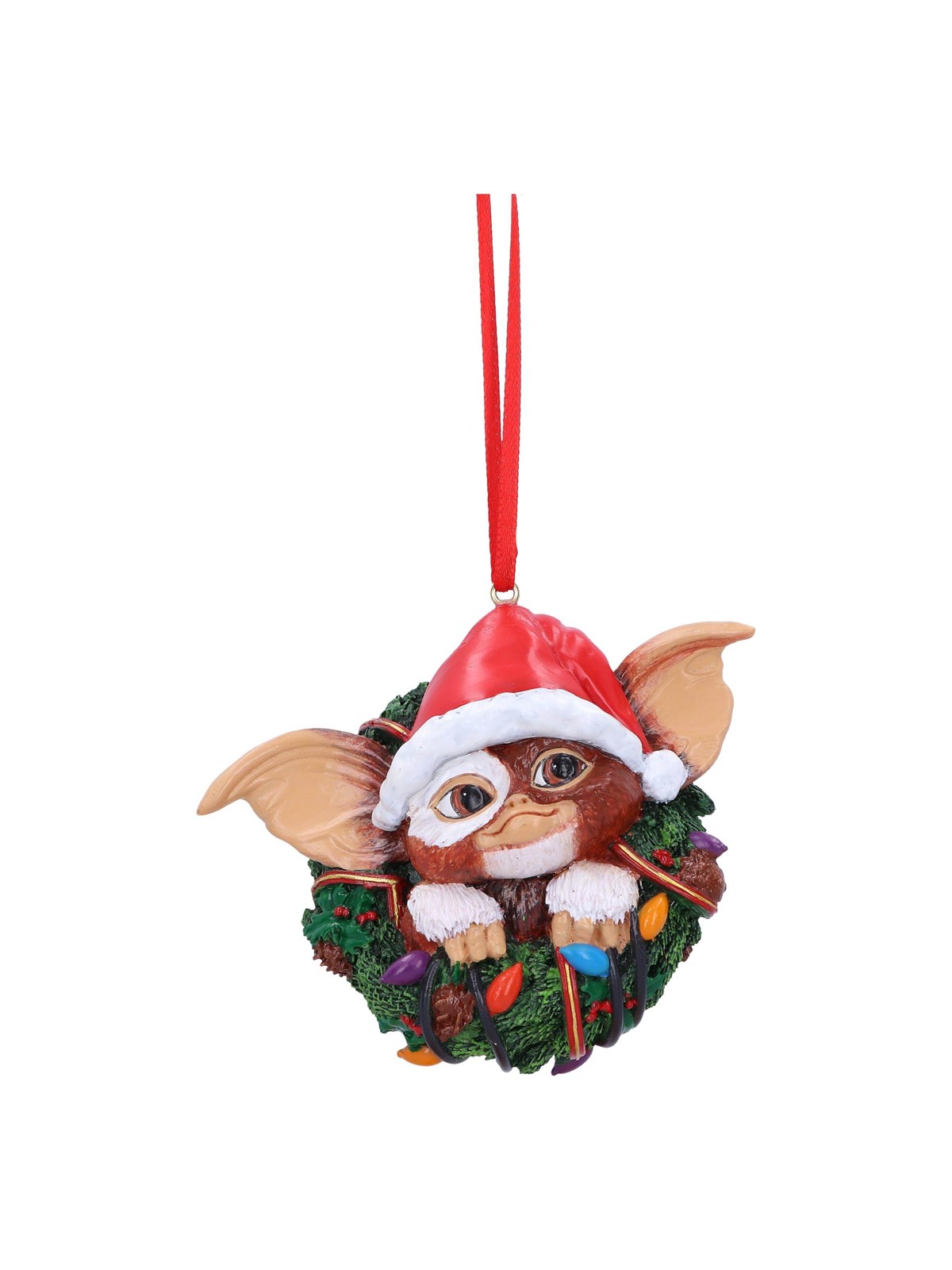 Nemesis Now - Gremlins Gizmo in Wreath Weihnachtsschmuck - Figur