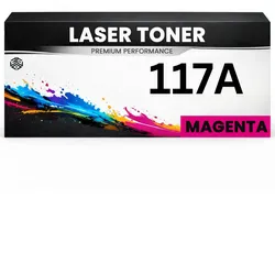 Toner 117A M Magenta für HP kompatibel W2073A Premium Alternative Günstig für HP Color Laser 150A, 150nw, MFP178nw, MFP178nwg, MFP179fnw