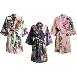 Essenza »Fleur« Kimono Blau / XL
