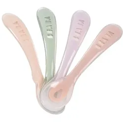 Beaba, Kindergeschirr + Kinderbesteck, Regenbogen-Löffelset